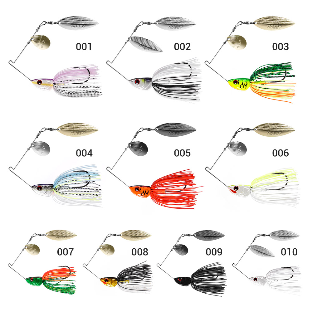 Noeby Spinnerbait 10.5g 14g 21 - Saltwater Fishing Hook ulasan dan harga