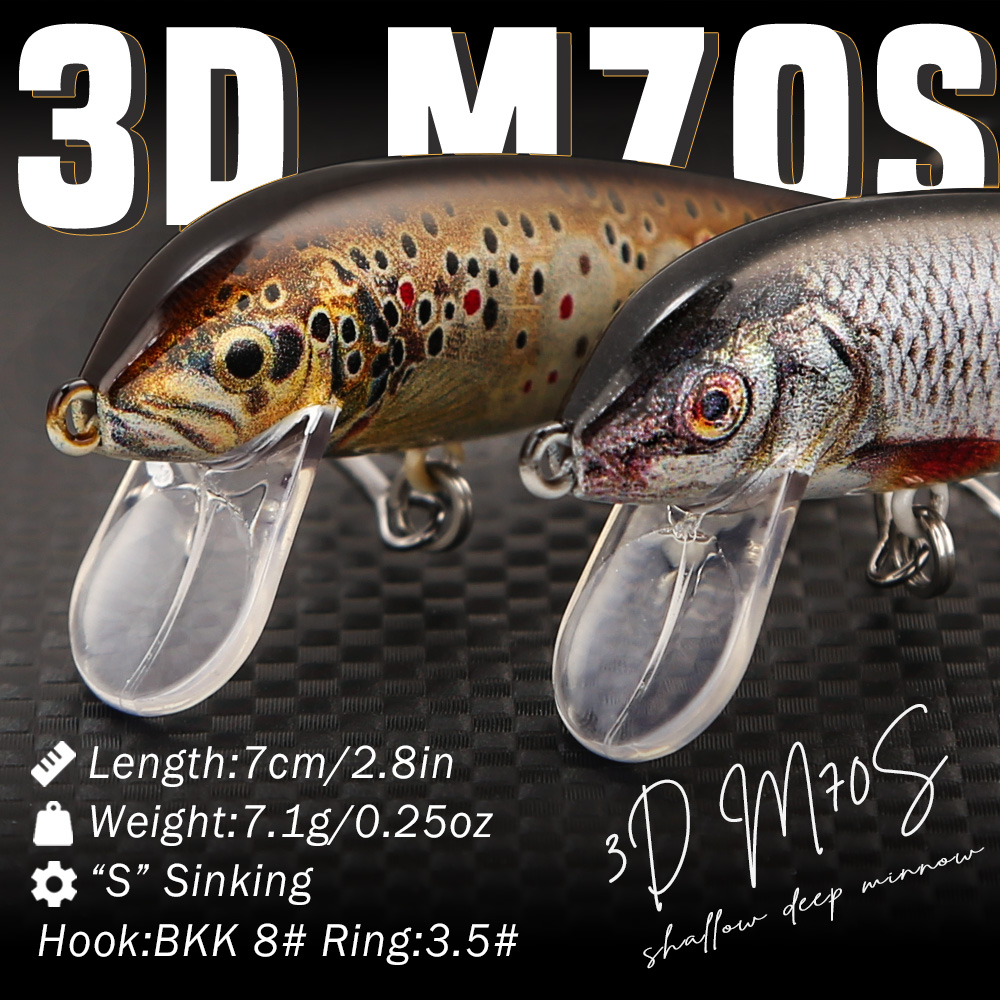 B&U Fishing Lures Sinking Minn - Saltwater Fishing Hook ulasan dan harga