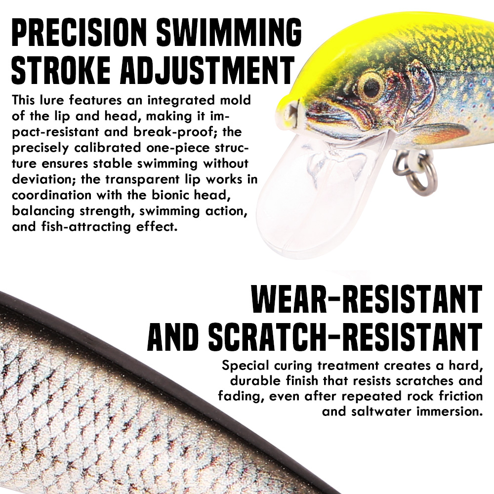 B&U Fishing Lures Sinking Minn - Saltwater Fishing Hook ulasan dan harga
