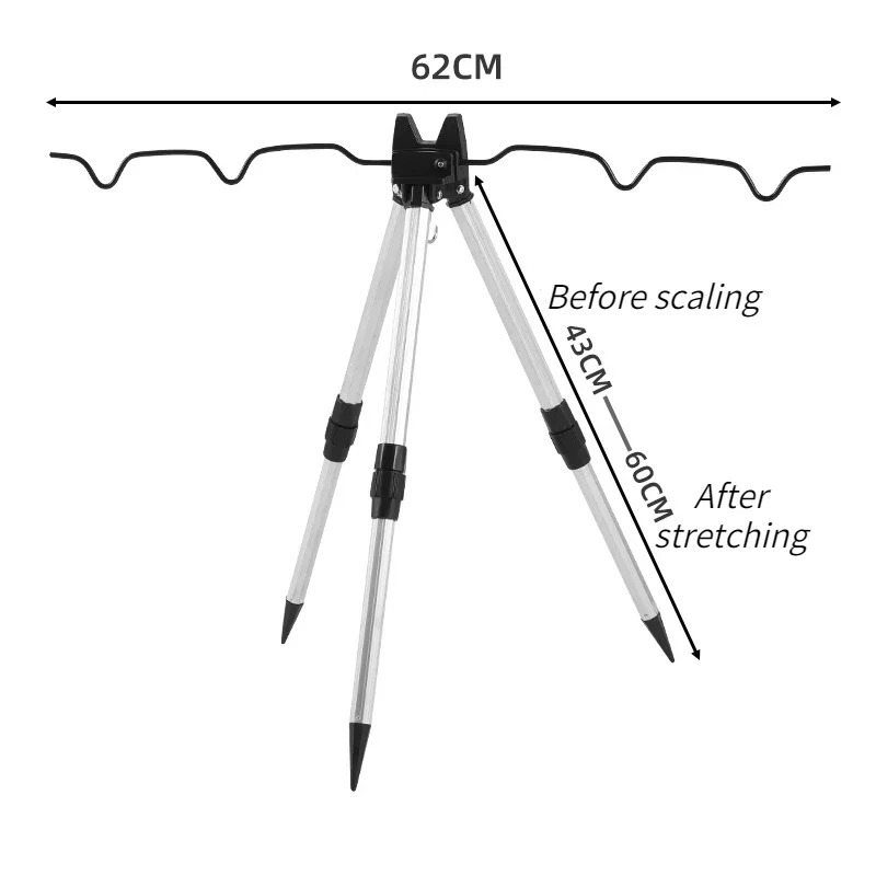 1 SET Fishing Telescopic Posit - Fishing Equipment Gear ulasan dan harga