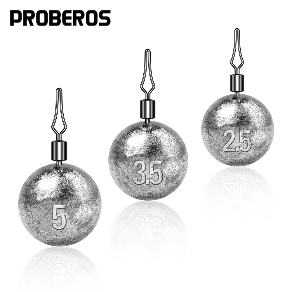PROBEROS 50pcs 2.5-20g Round L - Fishing Quest ulasan dan harga