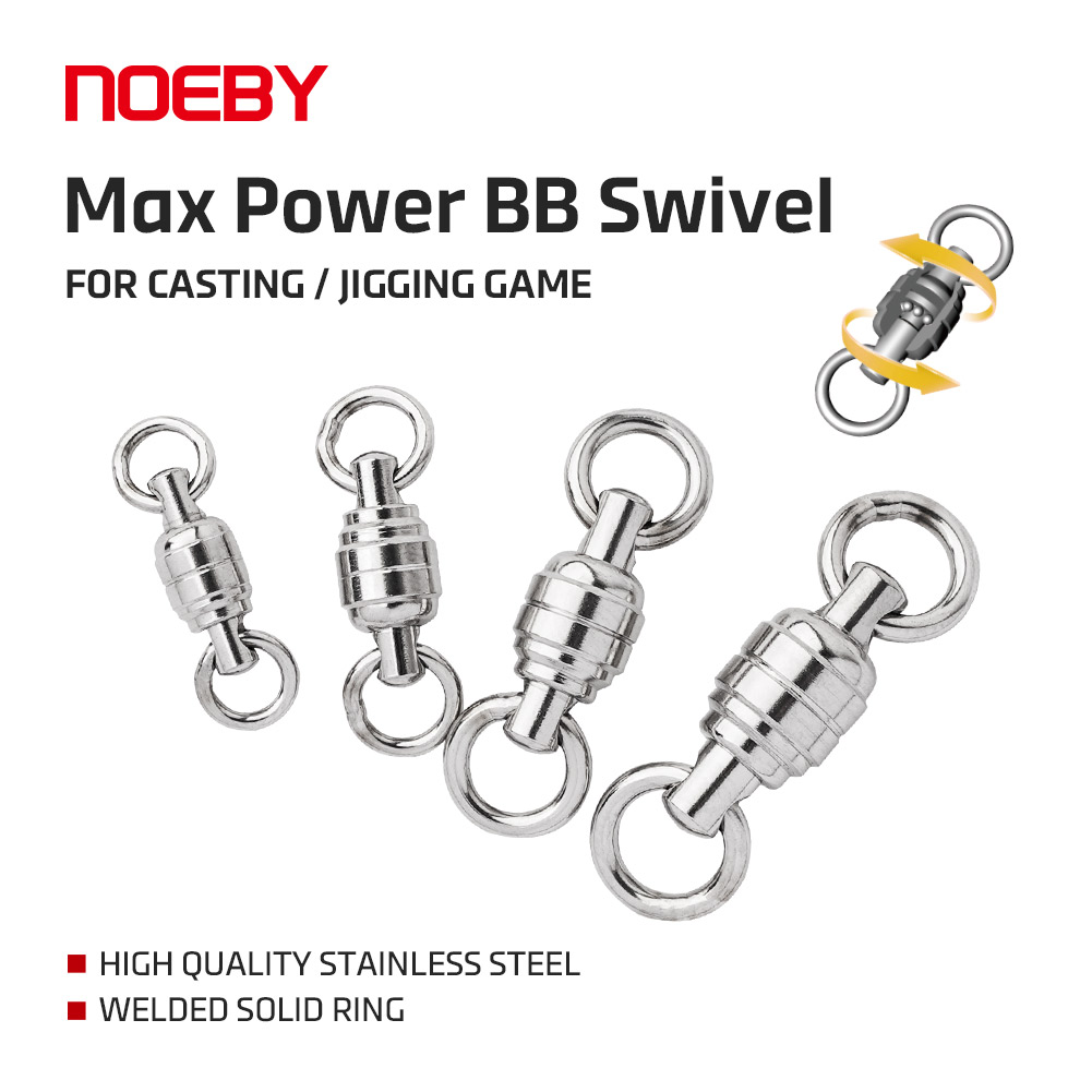 NOEBY Max Power BB Swivel High - Fishing Equipment Gear ulasan dan harga