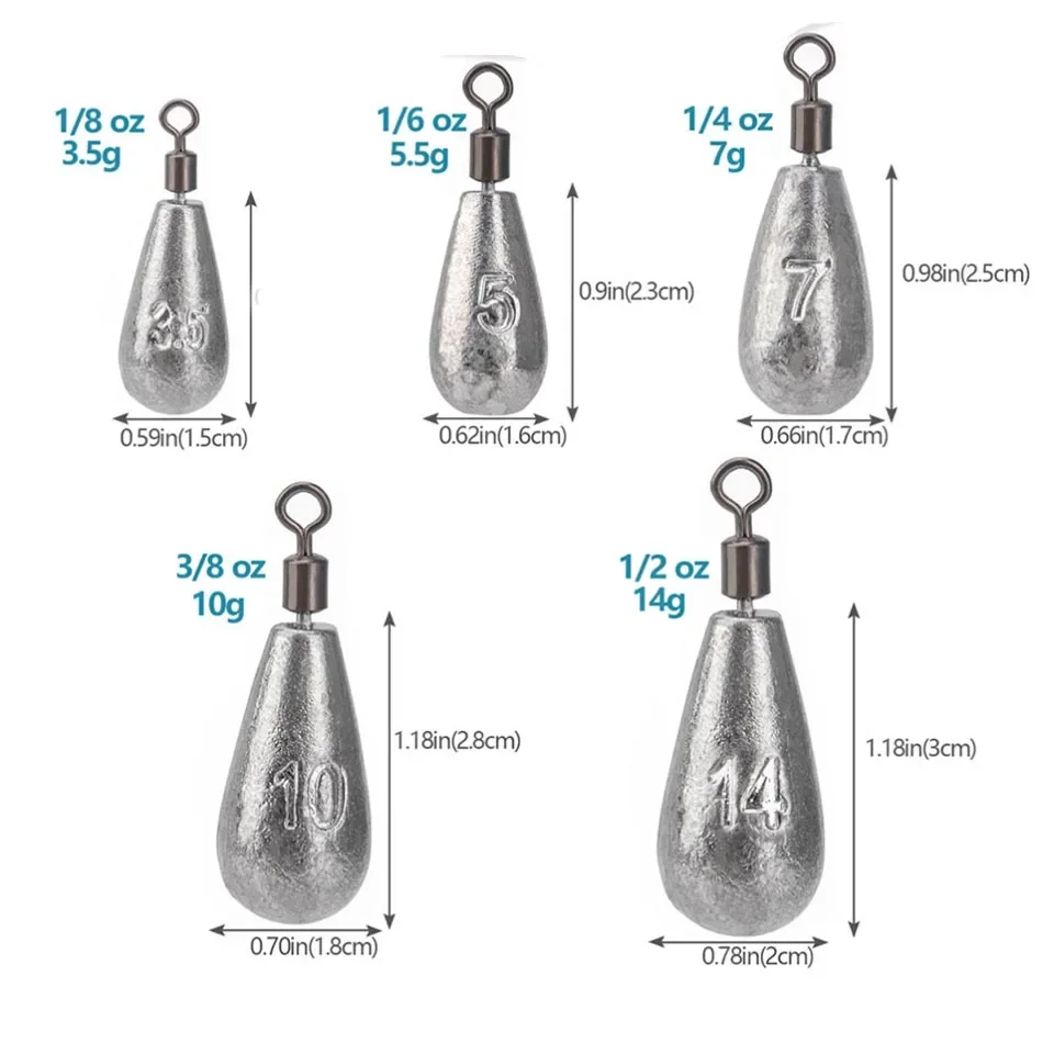 10pcs/lot Fishing Weight Sinke - Fishing Quest ulasan dan harga