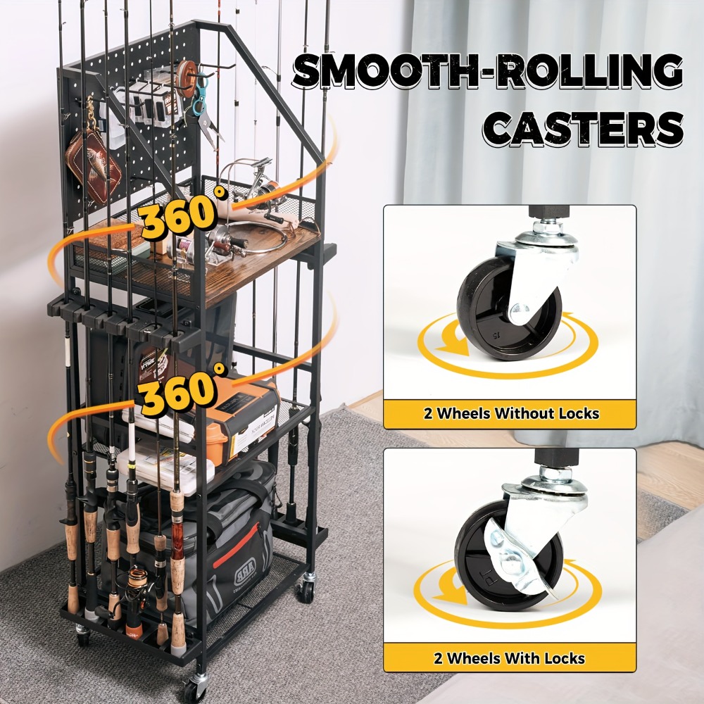 Fishing Rod Holders for Garage - Fishing Quest ulasan dan harga