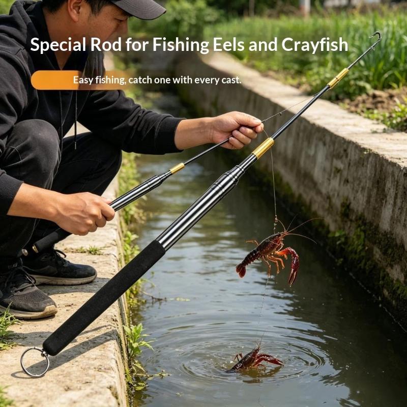 Telescopic Eel Fishing Hook 36 - Saltwater Fishing Hook ulasan dan harga